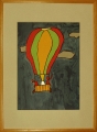 Technicolour balloon